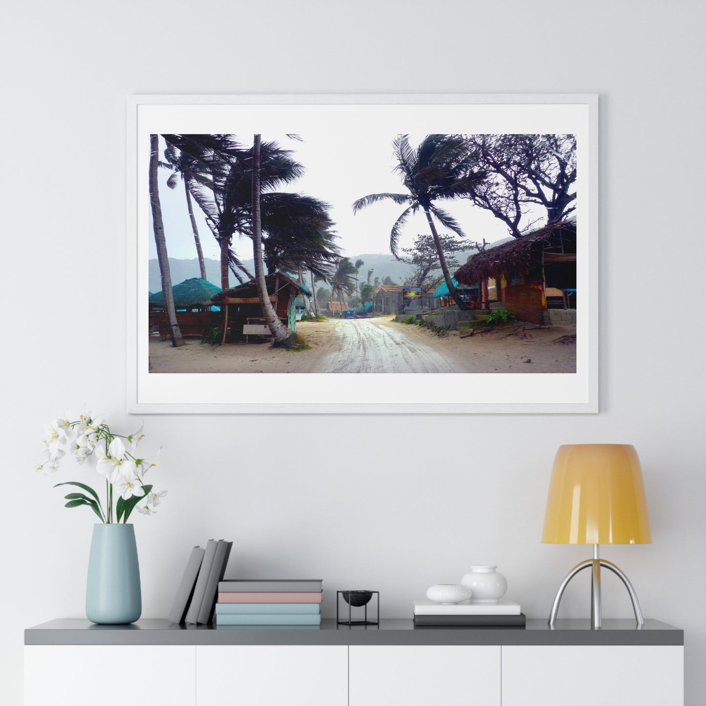 Approaching Storm, Philippines, Photographic Art, from the Original, Framed Print