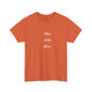'Mom, Wife, Boss' Heavy Cotton T-Shirt Funny Mom Workout Mom Boss New Mum New Boss