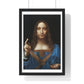 Salvator Mundi (circa 1500) Famous Painting by Vincent van Gogh, from the Original, Framed Art Print