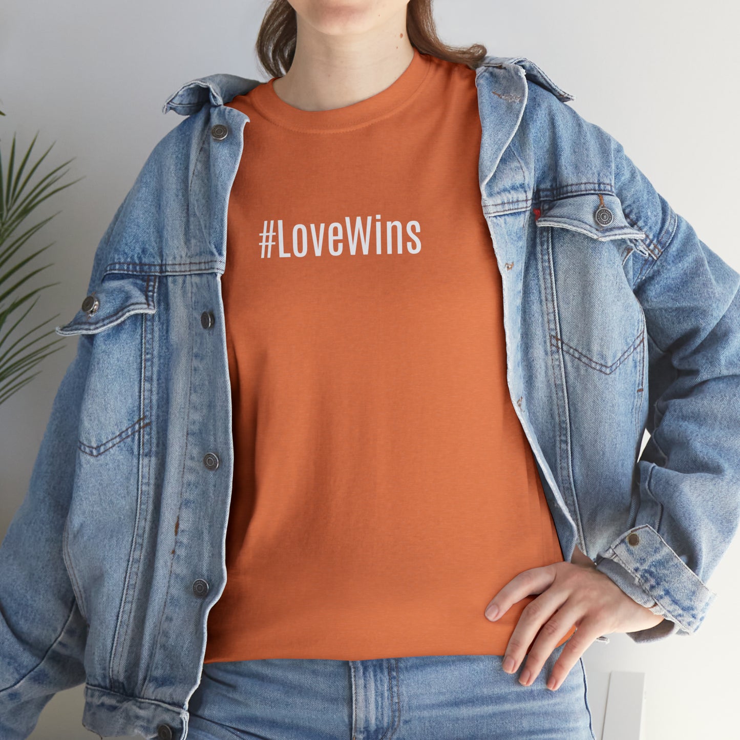 Love WIns #LoveWins Cotton T-Shirt