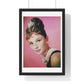 Audrey Hepburn in Breakfast at Tiffany's, Unknown Location, Unknown Date, from the Original, Framed Print