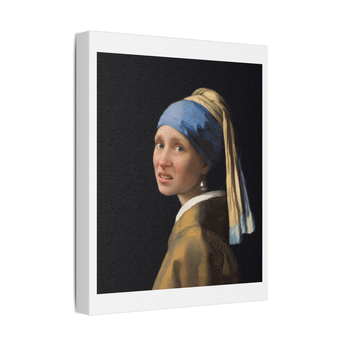 Liberal Woman from the Paris Riots (2026)  Art Print on Satin Canvas, Stretched
