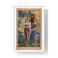 Allegorical Figures (1868-1915) by René Piot, from the Original, Wooden Framed Print