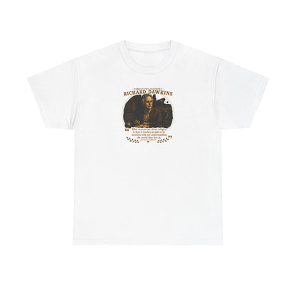 Richard Dawkins on the 'God Delusion', Philosophy Tribute T-Shirt