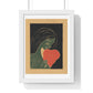 The Heart (1898–1899) by Edvard Munch, from the Original, Framed Print