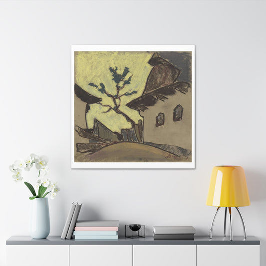 Village Cottage (1931) by Zolo Palugyay Art Print from the Original