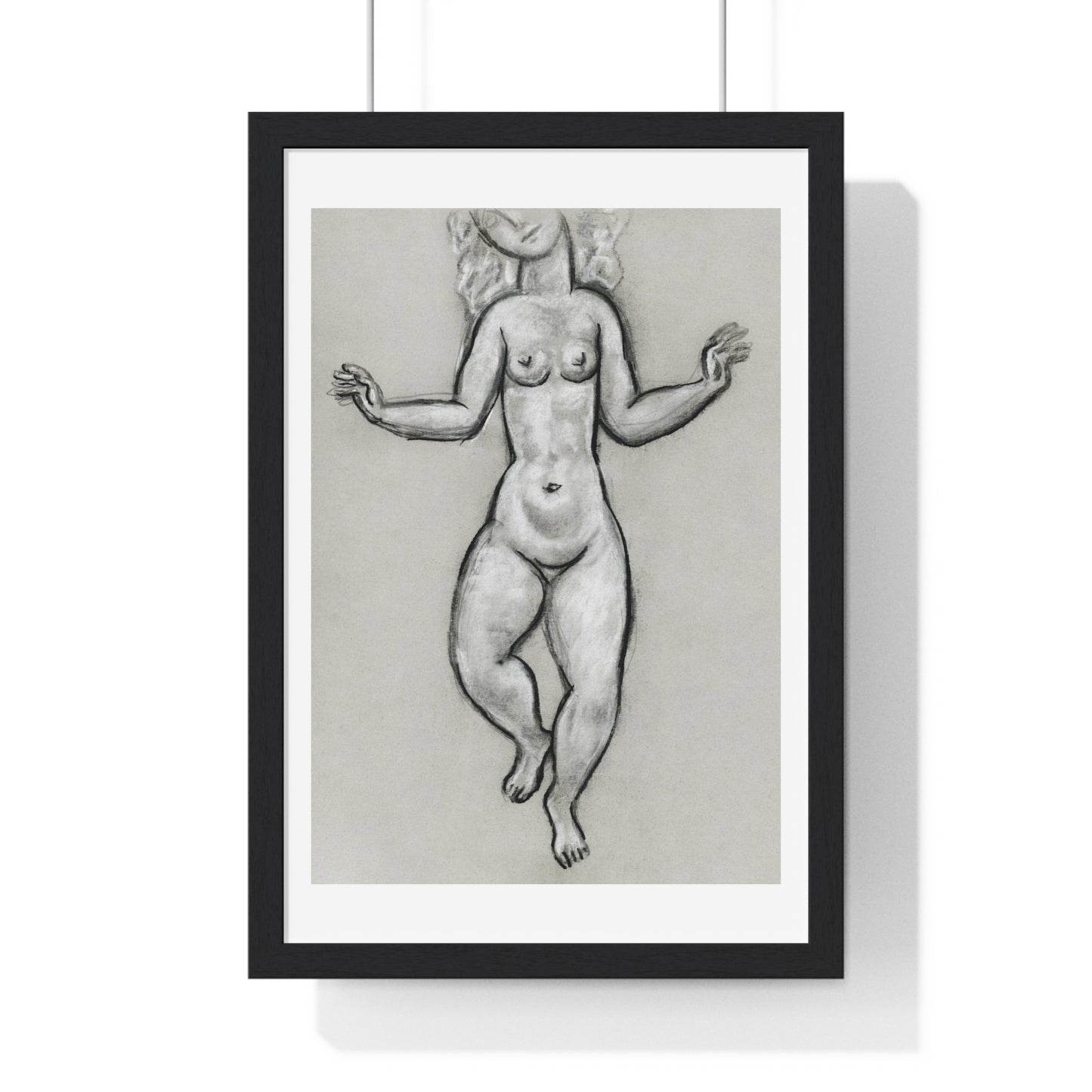 Dancing Naked Woman (circa 1891–1941) by Leo Gestel, from the Original, Framed Art Print