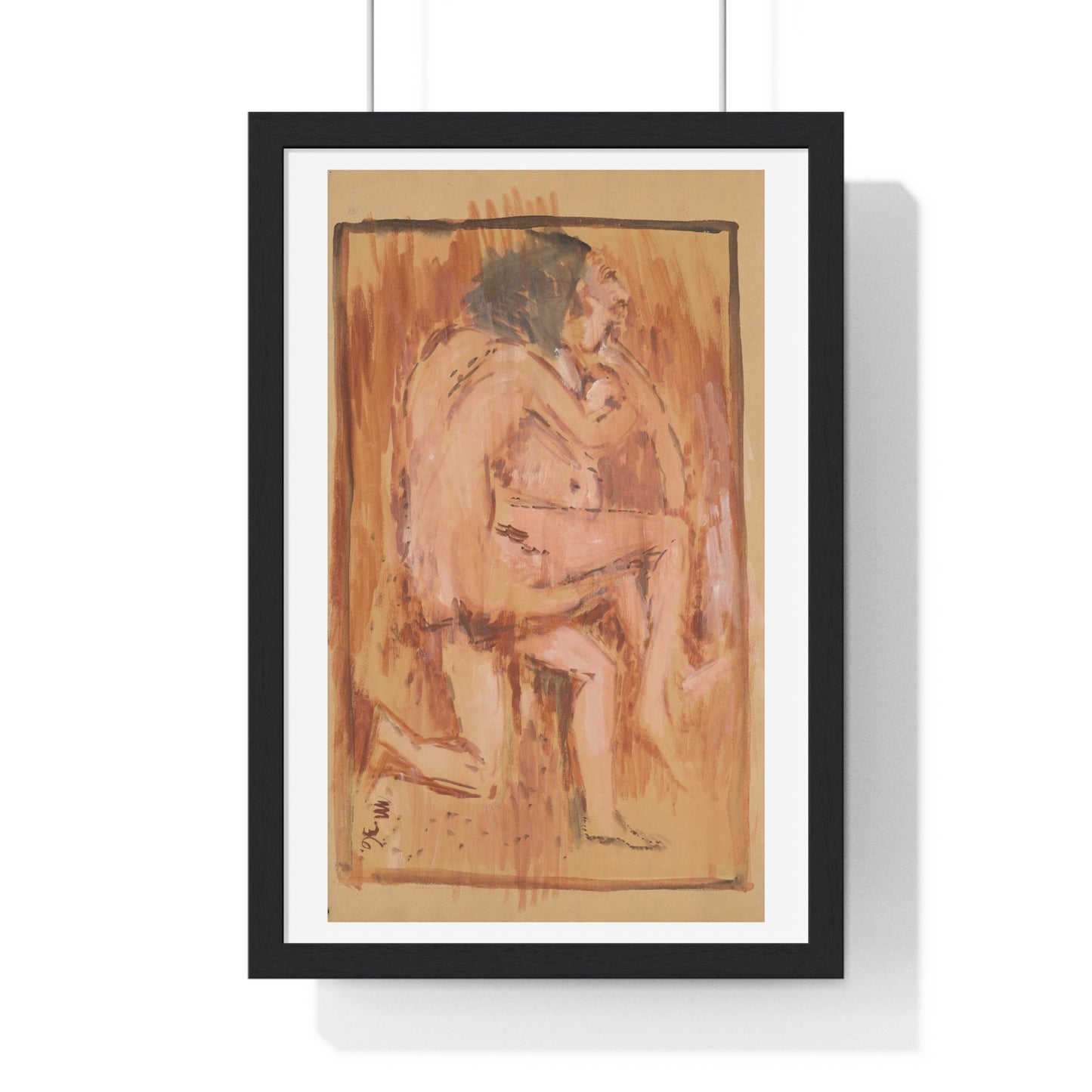 Lovers by Cyprián Majerník, from the Original, Framed Art Print