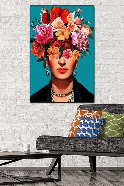 Frida Kahlo Decorative Painting, Canvas Wall Art Prints