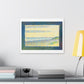 Seascape (Gravelines) by Georges Seurat (1890) from the Original, Canvas Art Print