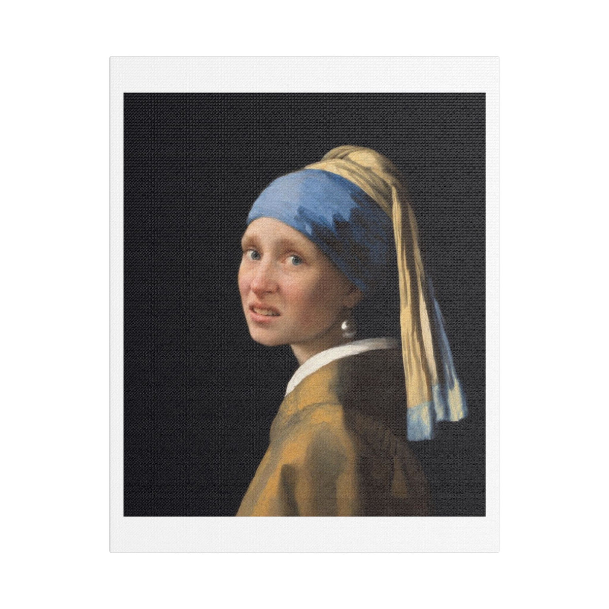 Liberal Woman from the Paris Riots (2026)  Art Print on Satin Canvas, Stretched