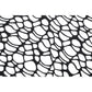 Dark in Love Darcy Black Distressed Net Women's Top