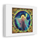 Celestial Being Religious Art Panel Print 'Designed by AI' on Satin Canvas