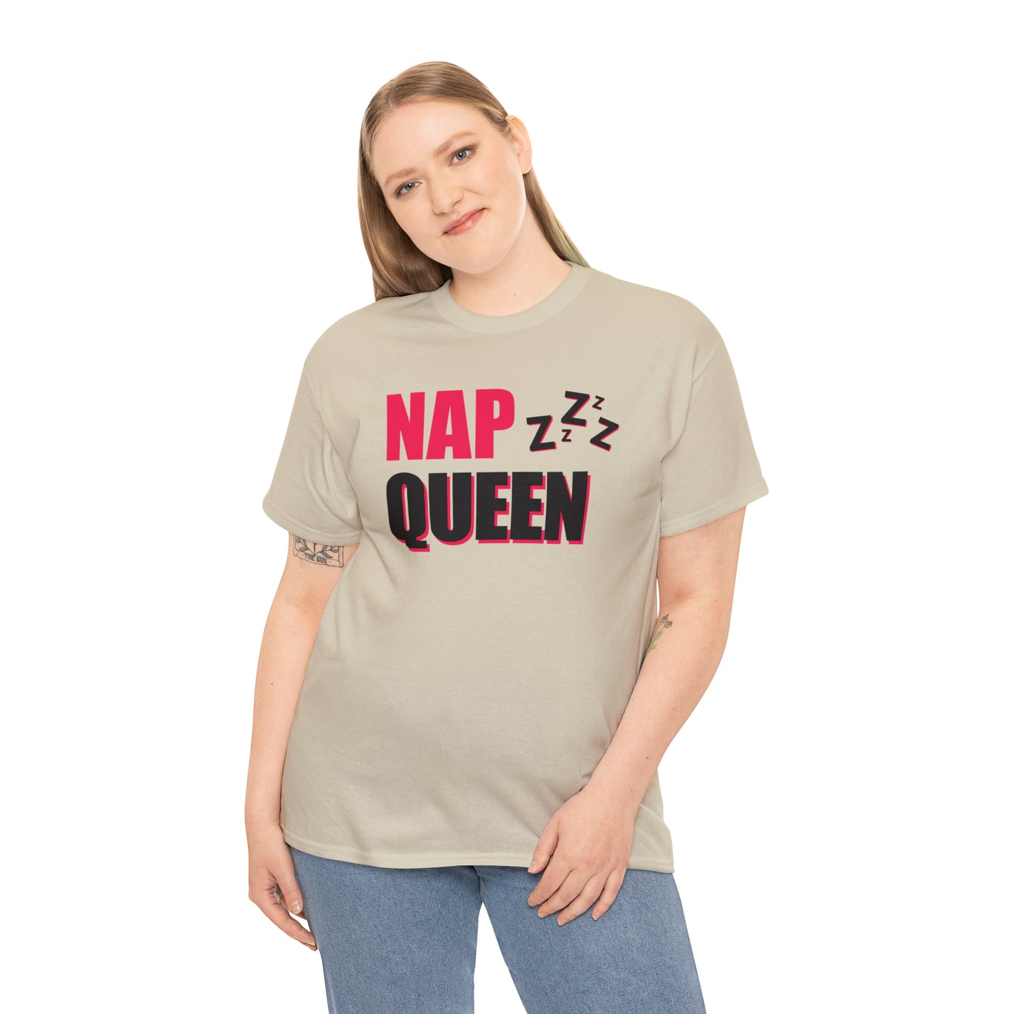 Nap Queen Heavy Cotton T-Shirt