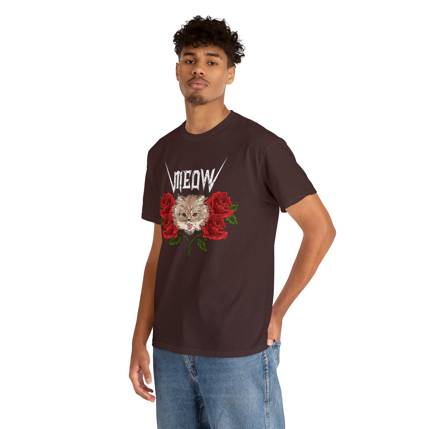 Meow! Cat Design T-Shirt