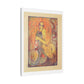 Playful Mermaid (1897) by Paul Herrmann, from the Original, Canvas Art Print