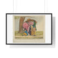 The Summer Shower, or Mademoiselle Par, a Pluye (1786) by George Stubbs, from the Original, Framed Print