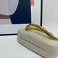 Vireous Avant Garde Clutch Bag with Metal Decor