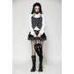 Dark in Love Quinn Mystic Horn Goth Coffin Bag