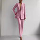 Vireous Women's Classic Trouser Suit, Business Suit, Multi Colours