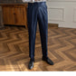 Men's Italian-Style High Waist Straight Leg Pants