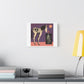 Surreal Horse and Knight Stretched Canvas Wall Art
