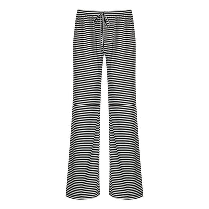 Women's Striped Print Casual and Yoga Pants