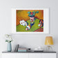 Little Walter's Toys (1912) by August Macke, from the Original, Framed Art Print