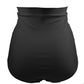 High-Waist Pleated Bikini Bottoms, Adjustable Briefs Brazilian Cut, For You to Mix and Match