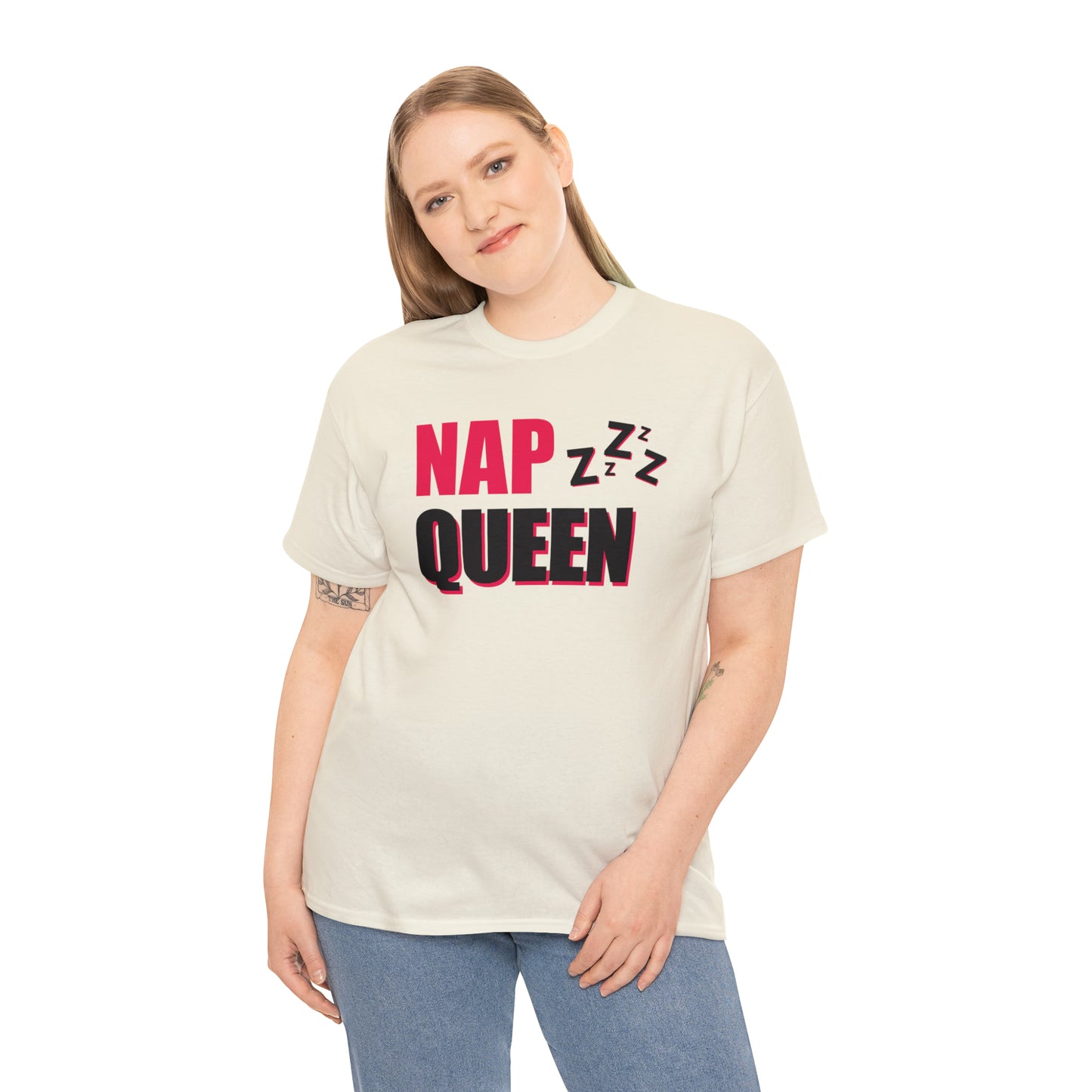 Nap Queen Heavy Cotton T-Shirt