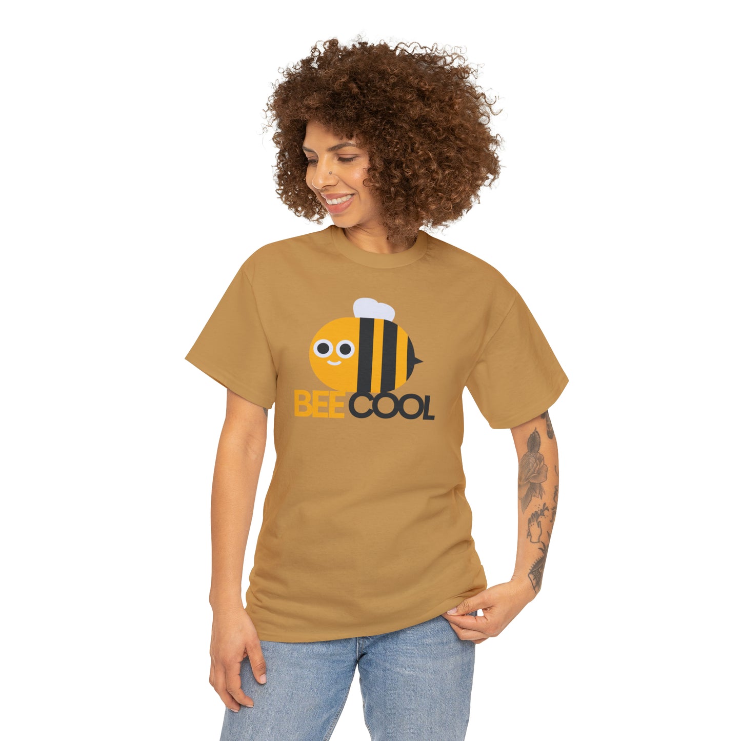 Bee Cool Cotton T-Shirt Inspirational Unisex