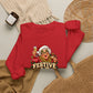 Funny Adult Chsristmas Jumpers: 'Festive AF' Christmas Crewneck