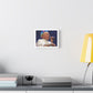 Pope Francis Rocking the World, Photographic Art Print 'Designed by AI', on Satin Canvas