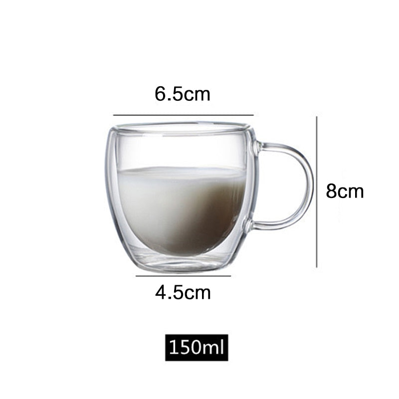 Versa Double-Wall Design Glass Drinkware