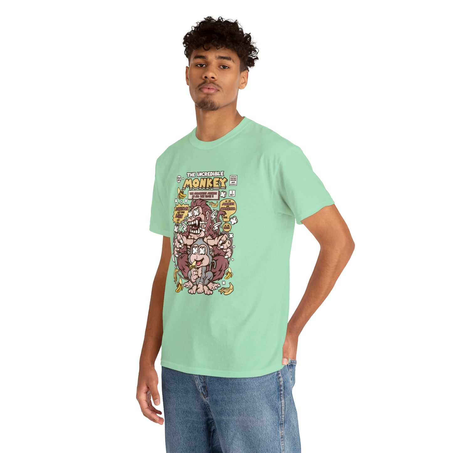 The Incredible Monkey Cartoon T-Shirt