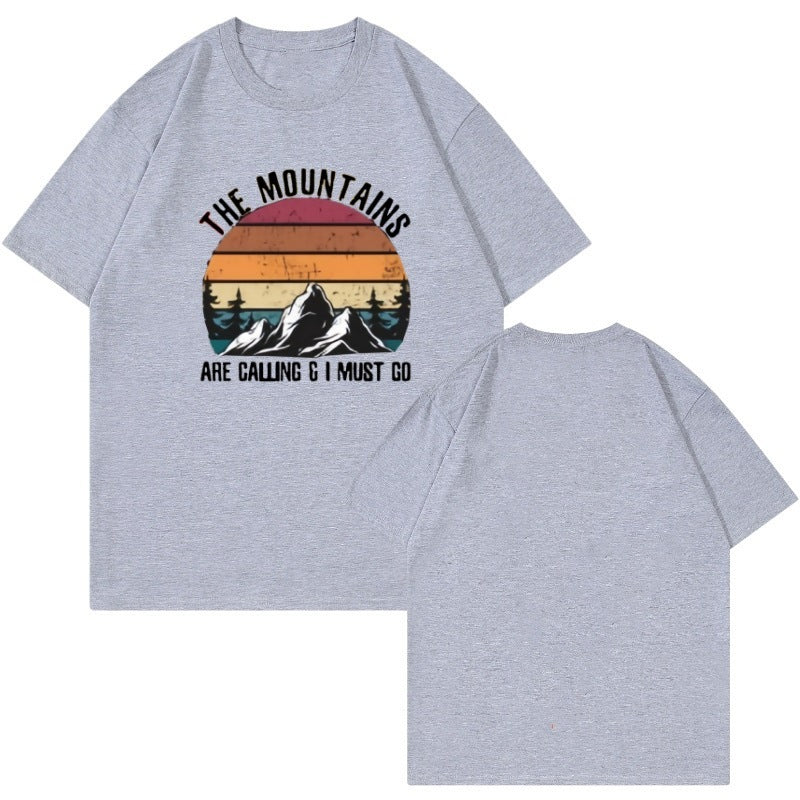 'The Mountains are Calling and I Must Go' T-shirt