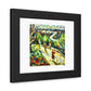 The Human Condition In The Art Style Of The Impressionists Reprised 'Designed by AI' Wooden Framed Print