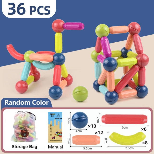 Hahowa Magic Magnetic Building Blocks Educational Toy