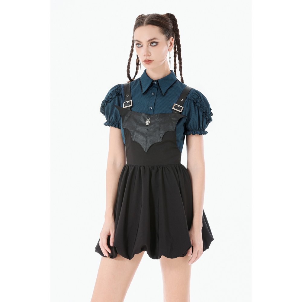 Dark In Love Lilith 'Bat' Harness Bubble Dress