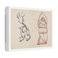 Study for a Figural Sculpture, Crouching Figure (1910-1915) by Henri Gaudier-Brzeska, from the Original, Canvas Art Print