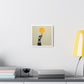 Innovation Hand Holding Light Bulb 'Designed by AI' Art Print on Canvas