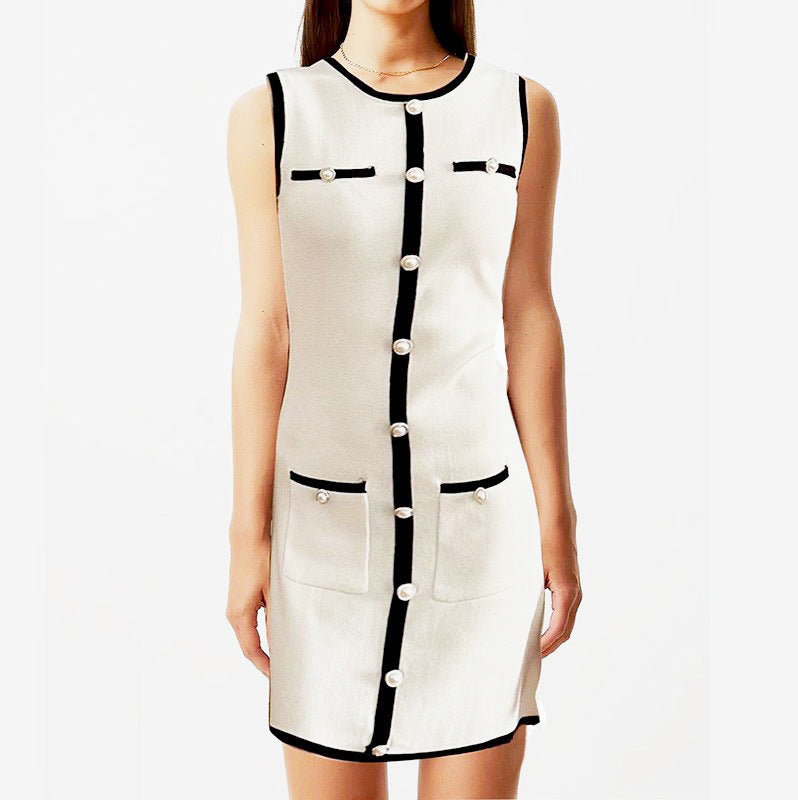 Vireous 'Yacht Girl' Fashion Sleeveless Vest Dress, Spring and Summer Collection