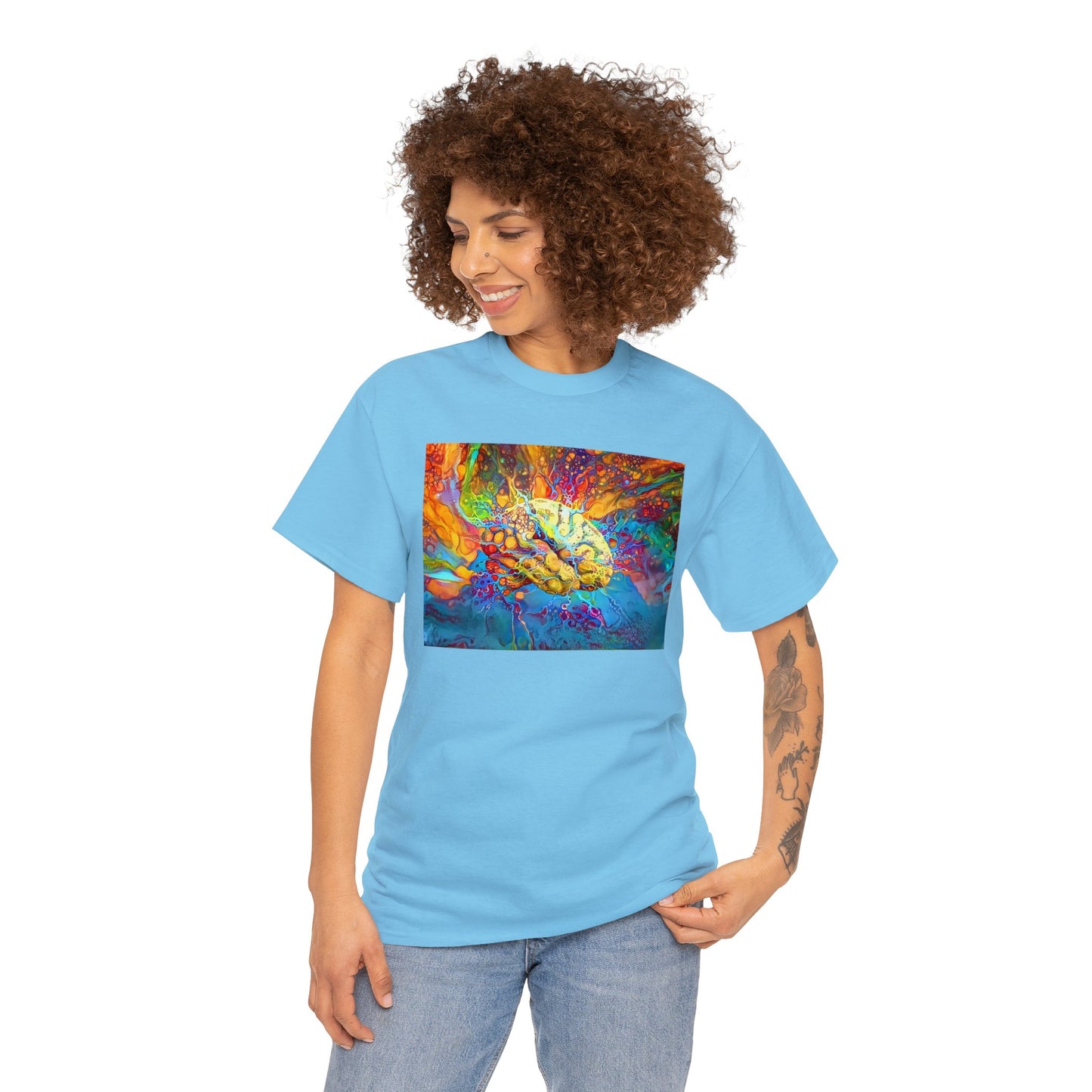 Brain Abstract Psychedelic T-Shirt