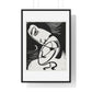 The Kiss (1930) by Ernst Ludwig Kirchner, from the Original, Framed Art Print