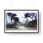 Approaching Storm, Philippines, Photographic Art, from the Original, Framed Print