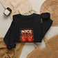 Funny Adult Christmas Jumpers: 'Nice Baubles' Christmas Crewneck