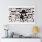 Mural Art: Stormtroopers and Vendetta Character (2017) from the Original, Framed Print