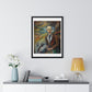A Mind Adrift, Abstract Art 'Designed by AI', Framed Print