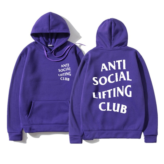 Anti Social Lifting Club Sweatshirt Hoodie Unisex