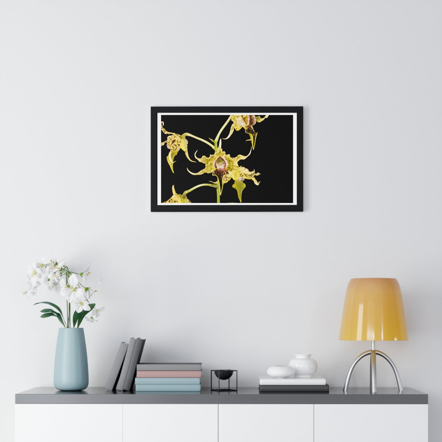 Dendrobium Alexandrae 'Fruits of Love' Orchid Essence, from the Original, Framed Print